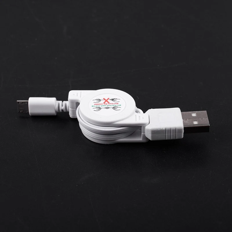 Mirco-USB A к USB 2 0 B Мужской Выдвижной кабель синхронизации данных зарядное устройство