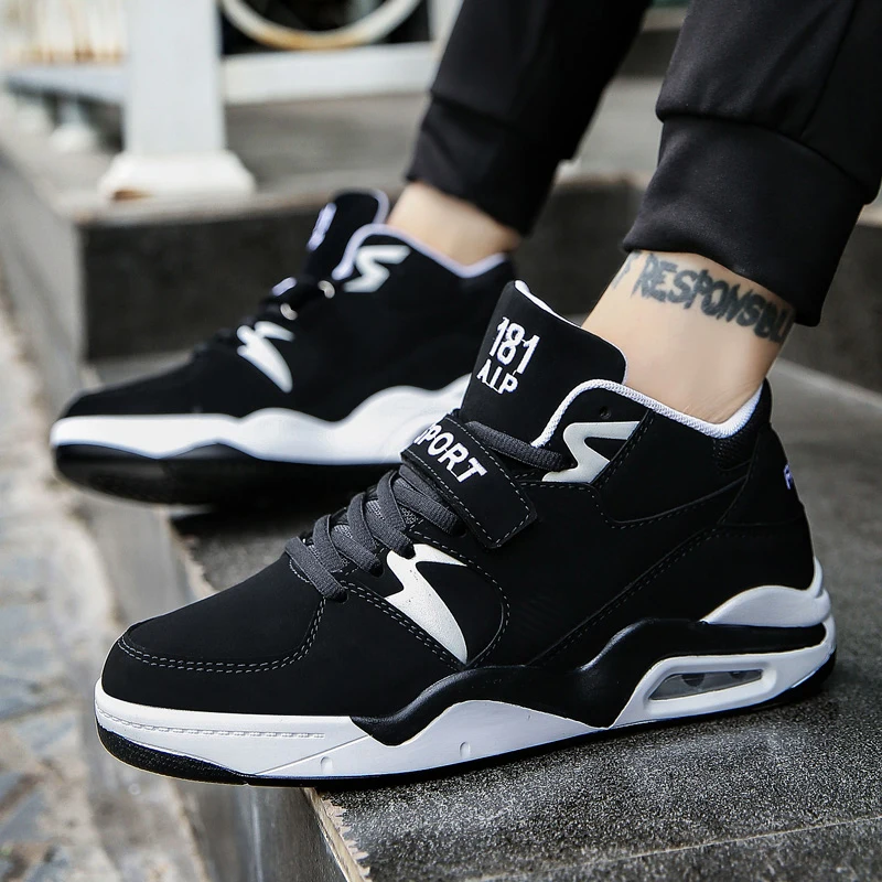 Мужские баскетбольные кроссовки Jordan в стиле ретро дышащие Нескользящие высокие