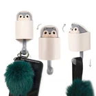 Креативный наружный крючок в виде белки, прочный самоклеящийся крючок, настенный крючок, аксессуары для ванной комнаты