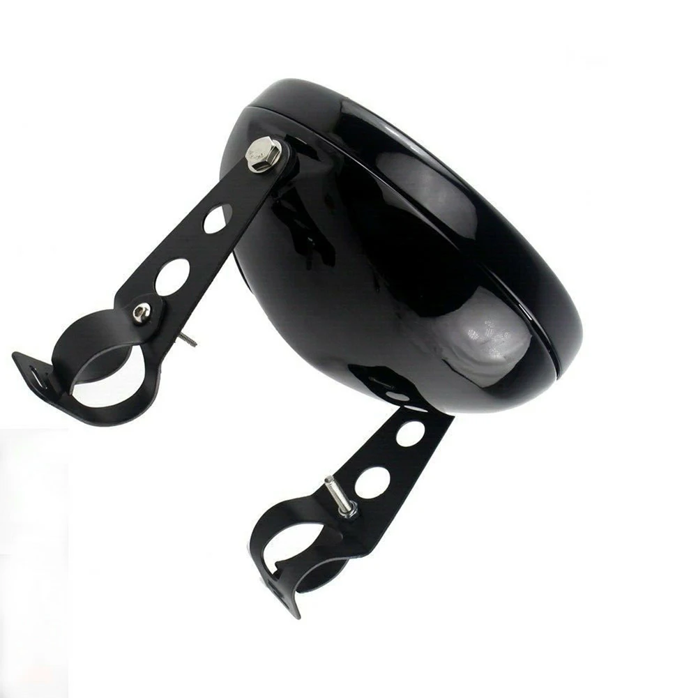 Мотоциклетный 7 дюймовый круглый налобный фонасветильник лампа корпус ведра +