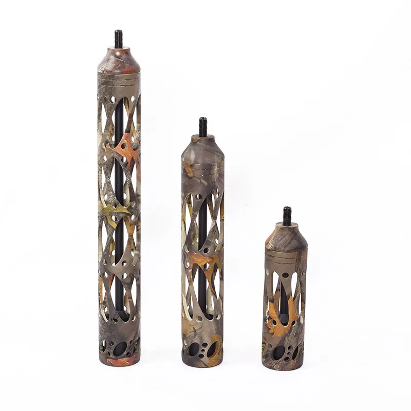 

Archery All CNC Aluminum Bow Stabilizer For Compound Bows Recurve Compeition Shock Absorption Hollow Hunting Shooting Accessory