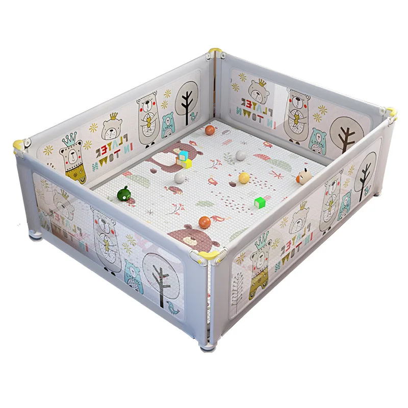 

Game Fence Vertical lifting fence newborn baby toddler gamefence indoor children's play fence