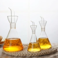 olive oil dispenser oil bottle glass with drip bottle spout 125ml