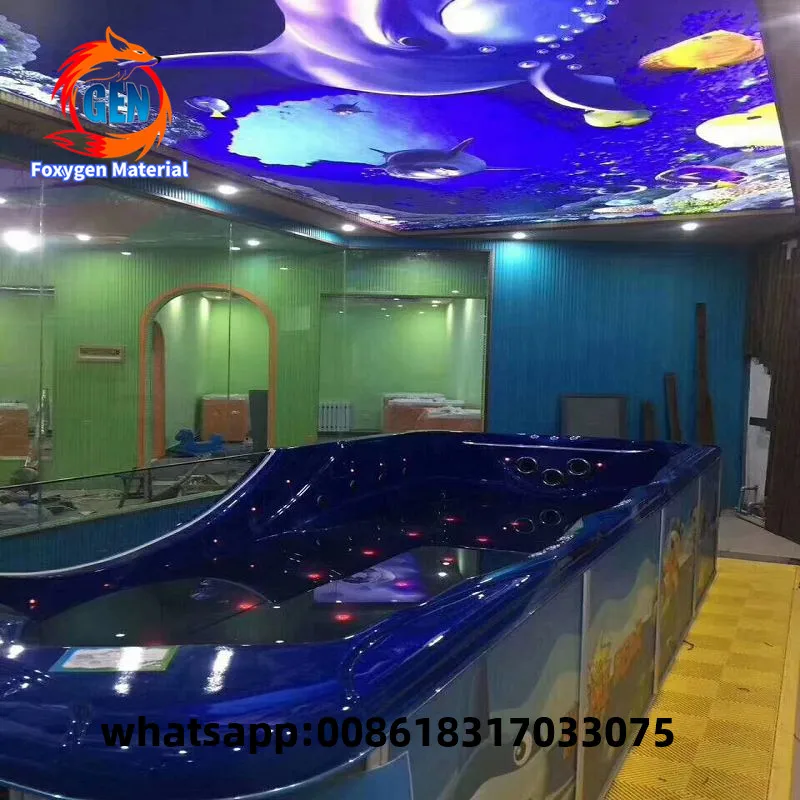 

Super September Project Hot Sealing Soft Membrane Printing Pvc Stretch Ceiling With 15-Year Warranty For Swimming Pools