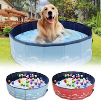 foldable pet bathtub folding basin for dogs cats shower swimming pool pet folding pool