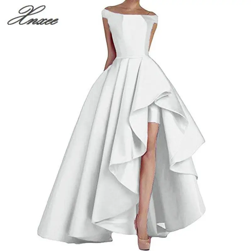 Xnxee короткие передние длинные задние платья vestidos de|Женские платья| |