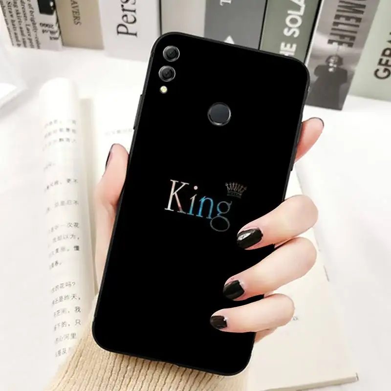 FHNBLJ King Queen чехол для телефона Huawei Honor 10 i 8X C 5A 20 9 30 lite pro Voew V30 | Мобильные телефоны и