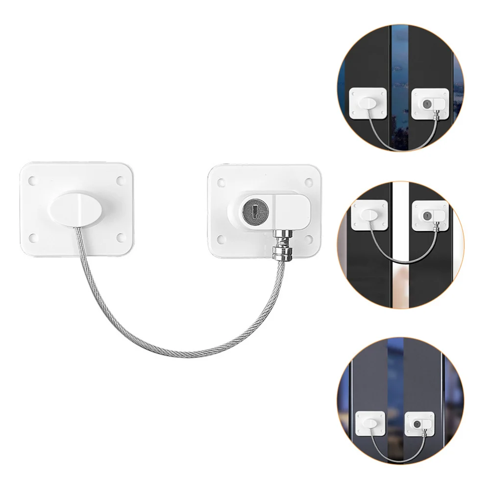 

Adhesive Refrigerator Cabinet Lock Window Drawer Door Lock for Kids Baby