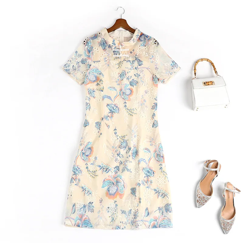 

платье женское платье - ципаж женская одежда для женщин талия тонкий платье летнее солнце юбка платья больших размеров летние женские