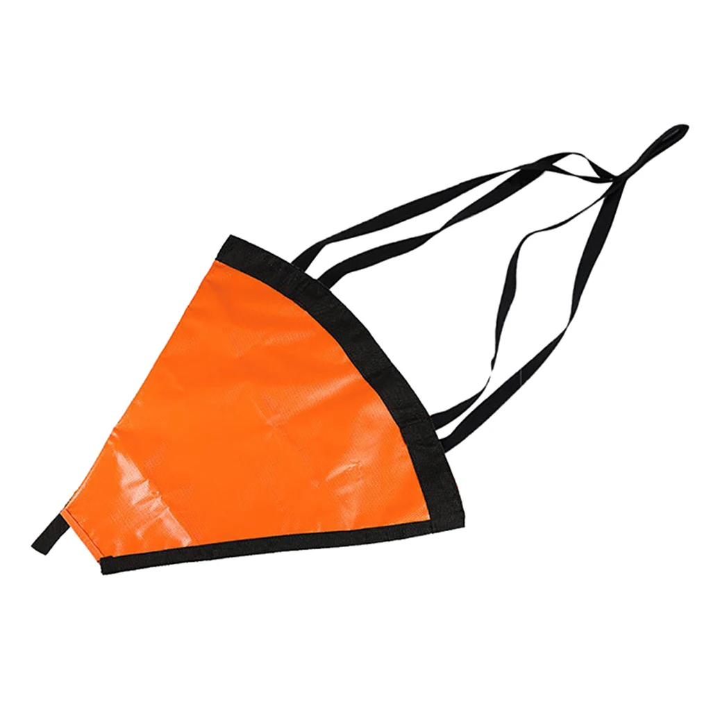 Морской якорь рыболовный тормоз с веревкой 24 дюйма 60 см для лодки длиной 21 фут/6 2 м