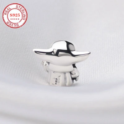 

S925 Sterling Silver Beads Fashion Cute Baby Beads 2020 Planet Series War Children Charm