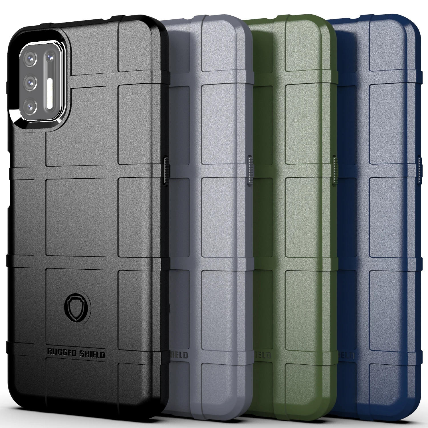 

Rugged Shield Shockproof Armor Case For Motorola G6 G6plus G7 G7plus G8 G8plus G8power lite moto G9 G9play G9plus G9power Coque