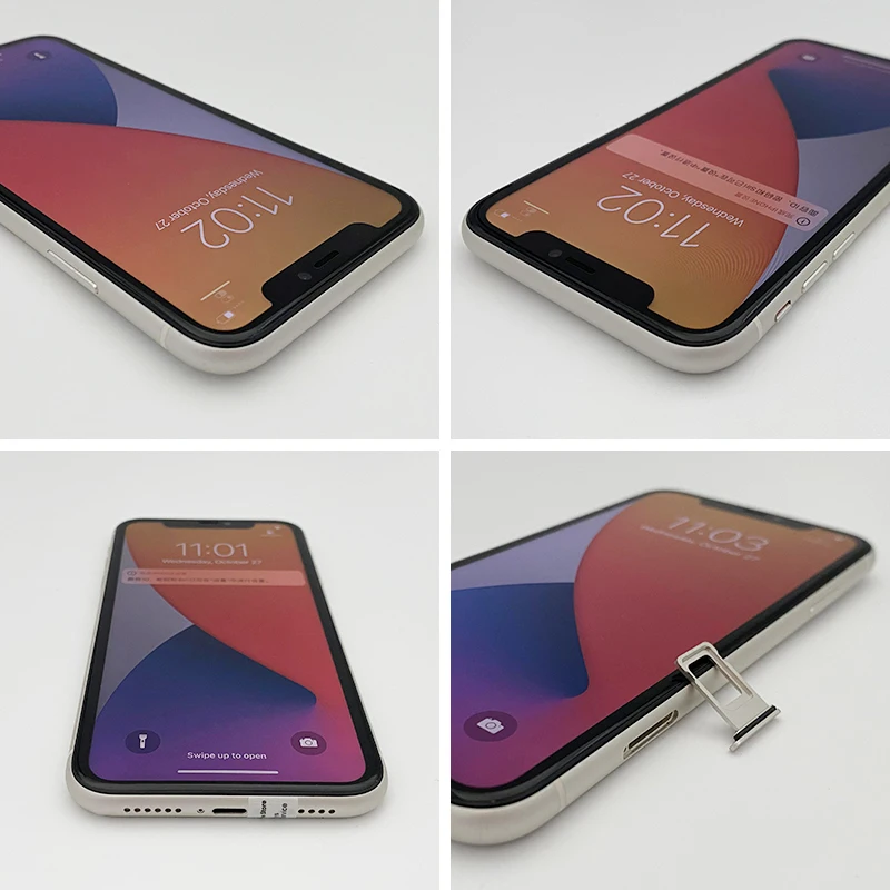 Разблокированный смартфон Apple iPhone 11 128 Гб ПЗУ поддержка распознавания лица iOS A13