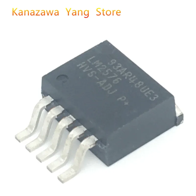 

10pcs/Lot Brand New LM2576HVS-ADJ LM2576HVS TO-263 5 PINS Step-Down Voltage Regulator IC In Stock Best Quality
