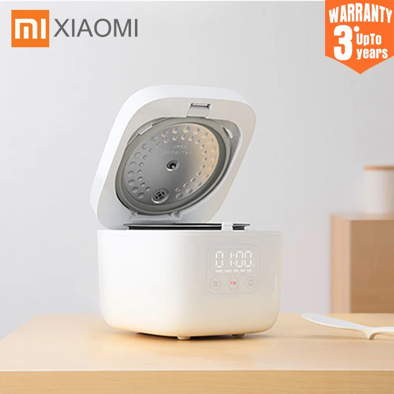 Xiaomi Mijia 1.6L электрическая рисоварка, кухонная мини-плита, маленькая рисоварка, интеллектуальное назначение, светодиодный дисплей