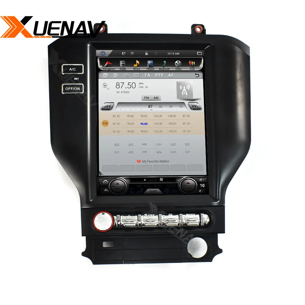 

XUENAV 2 Din Android Car Stereo Multimedia Player System for-Ford Mustang 2015-2016 Car GPS Navigation Car DVD Player