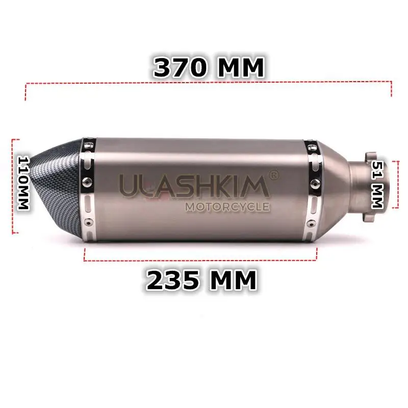 Выхлопная система мотоцикла для KAWASAKI ER6N ER6F 2012 2016 Ninja 650R Z650 2017 2019 Versys 650 2015 2020|motorcycle