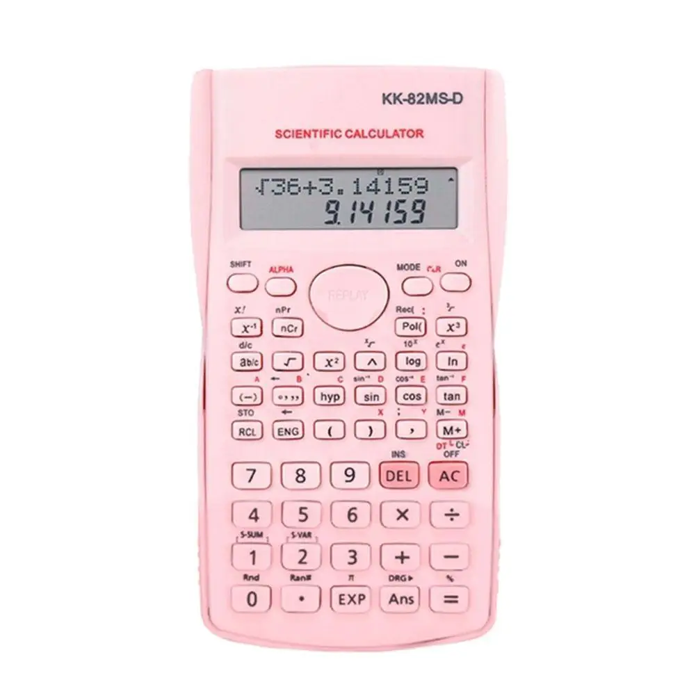 

Scientific Calculator School Business Study Accessoires Supplies Calculator 240 Functions College Mathematics Textbook Calculate