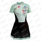 Женское облегающее платье Wyndymilla, костюм для триатлона для занятий спортом на открытом воздухе, велосипедный костюм, платье из лайкры, юбка маленькой обезьяны