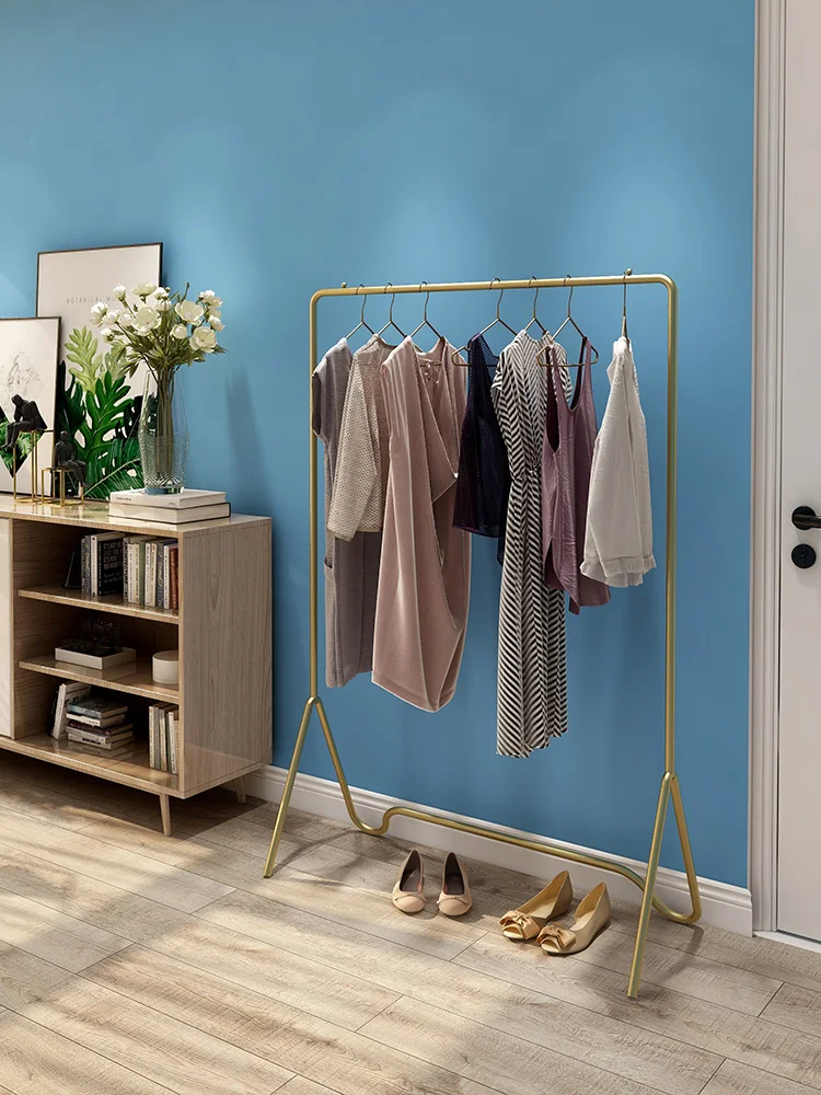 Вешалка для одежды от пола до вешалка лежа ins подходит домашнего использования
