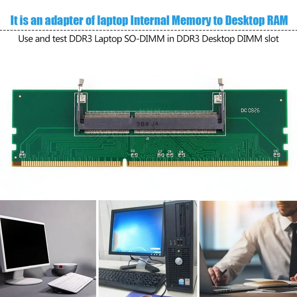 Модуль памяти DIMM SO-DIMM для ноутбука DDR3 разъем ОЗУ зеленый | Компьютеры и офис