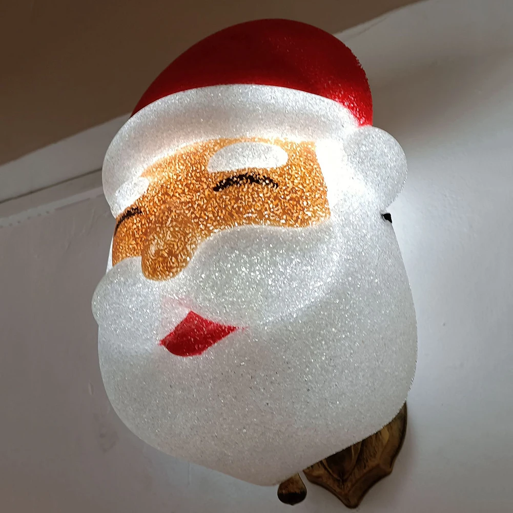 

Christmas Snowman Porch Light Cover Santa Claus Wall Lamp Lampshade Outdoor Porch Lamp Decor Christmas Party Decorations