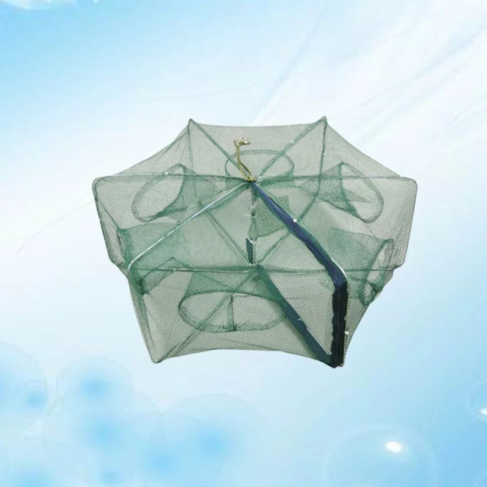 Складная приманка литая сетка ловушка портативная рыболовная саженая сеть