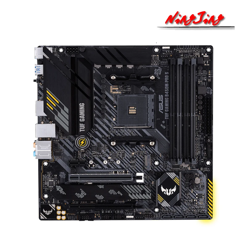 AMD Ryzen 5 3600 R5 ЦП + ASUS TUF GAMING B450M PRO S материнская плата подходит для Socket AM4 все новые но