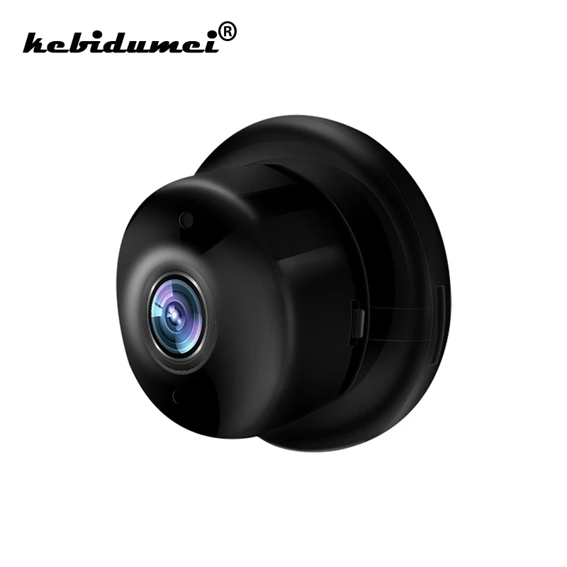 Мини-камера kebidumei 720P Беспроводная с поддержкой Wi-Fi и слотом для TF-карты |