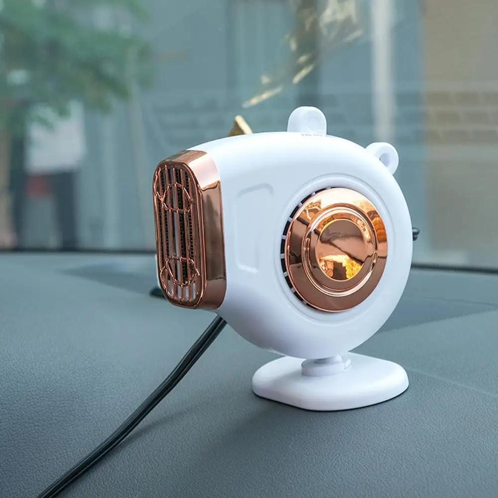 

4 в 1 автомобильный обогреватель 12 В 24 в портативный фотоэлектрический 2 скоростной обогревательный вентилятор для лобового стекла антизаме...