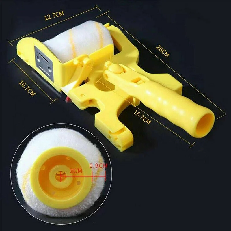 

Wall Edge Clean-cut Brush Roller Paint Brush Set Multifunctional Clean-Cut Paint Edger MYDING