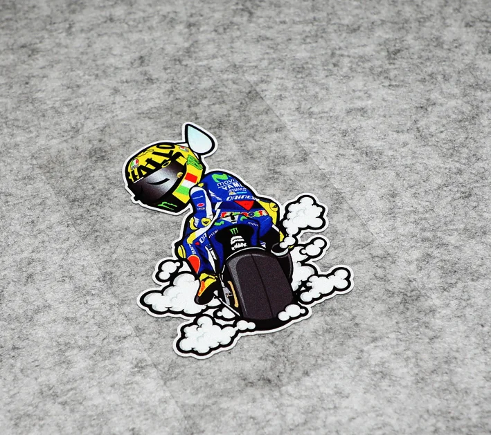 Виниловая наклейка на мотоциклетный шлем 12 х8 8 см | Автомобили и мотоциклы