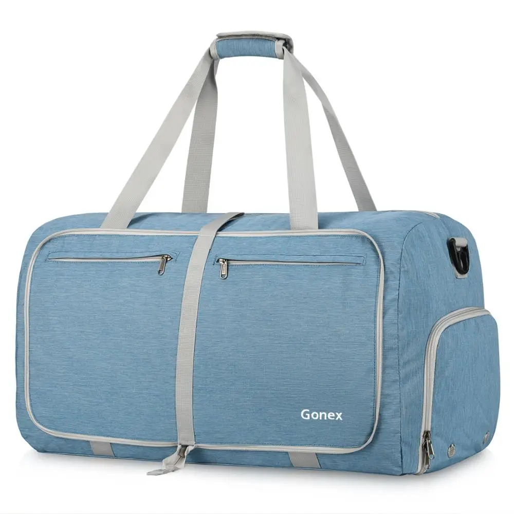 Дорожные спортивные сумки для мужчин модный большой чемодан из полиэстера