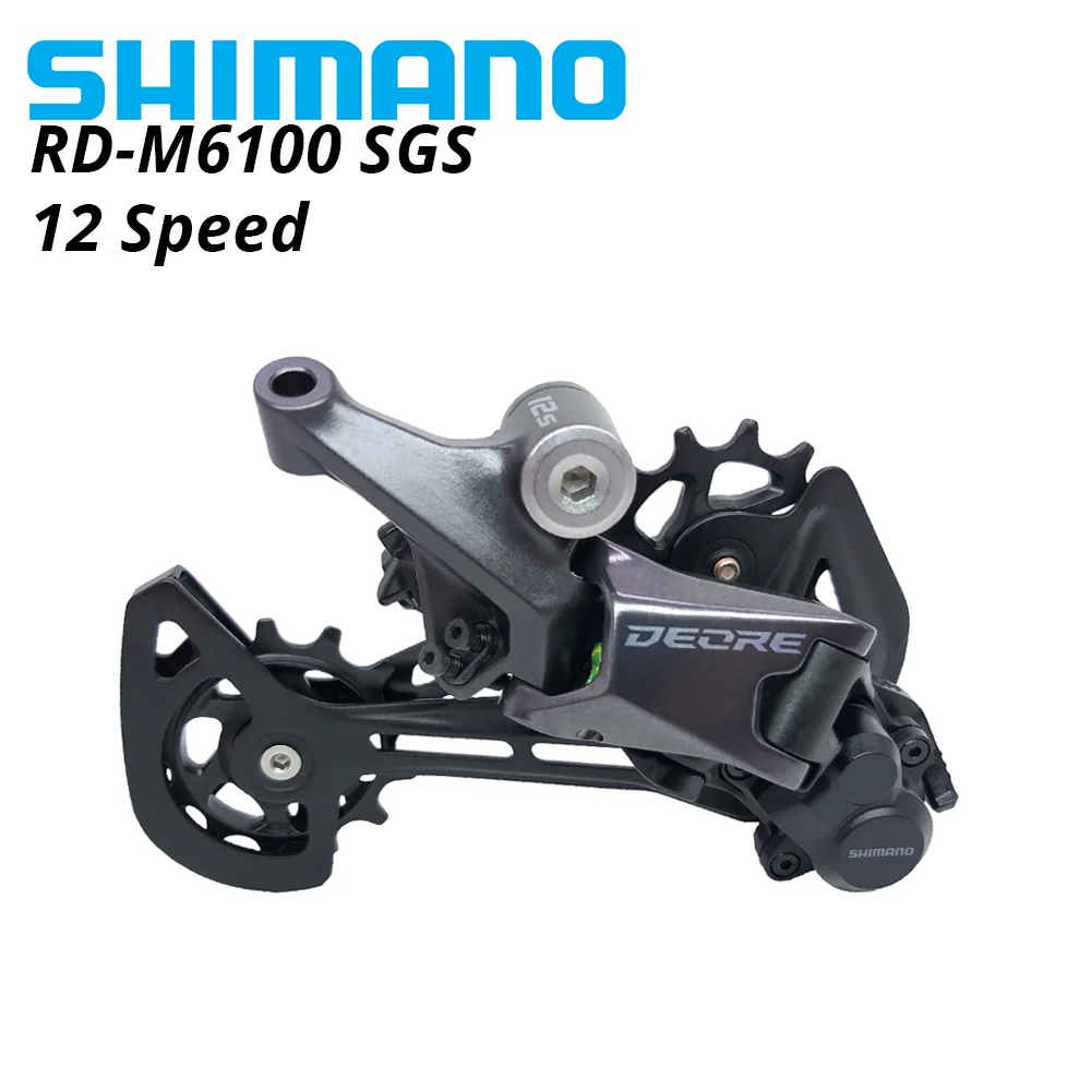 SHIMANO DEORE RD M6100 задний переключатель SHADOW SGS 1x12 скоростной горный велосипед MTB 12 s