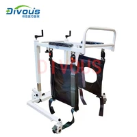 lifting and moving toilet chairs and bathing chairs for elderly patients