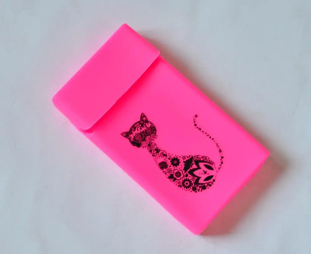 Силиконовый чехол для сигарет slims 20 сигаретных коробок курительной коробки супер