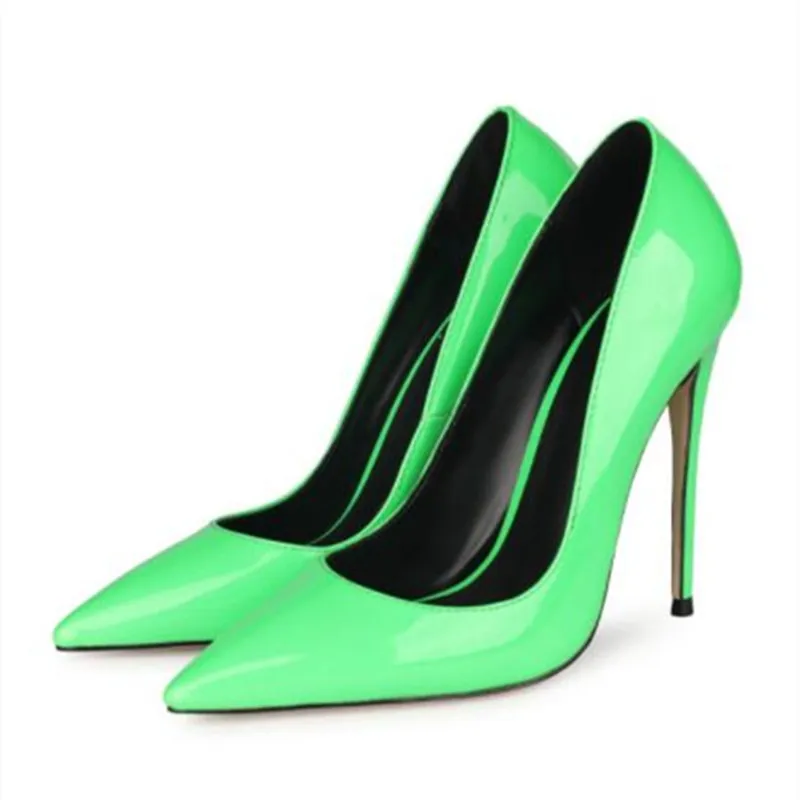 

SHOFOO shoes.Fashion women's shoes. About 12 cm high heels. Stiletto shoes. Pointed toe pumps.SIZE:35-46