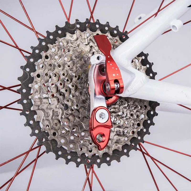 Многоцветный безопасный необходимый MTB Горный Дорожный велосипед задний переключатель Вешалка удлинитель велосипедная Рама шестерни хвост крюк