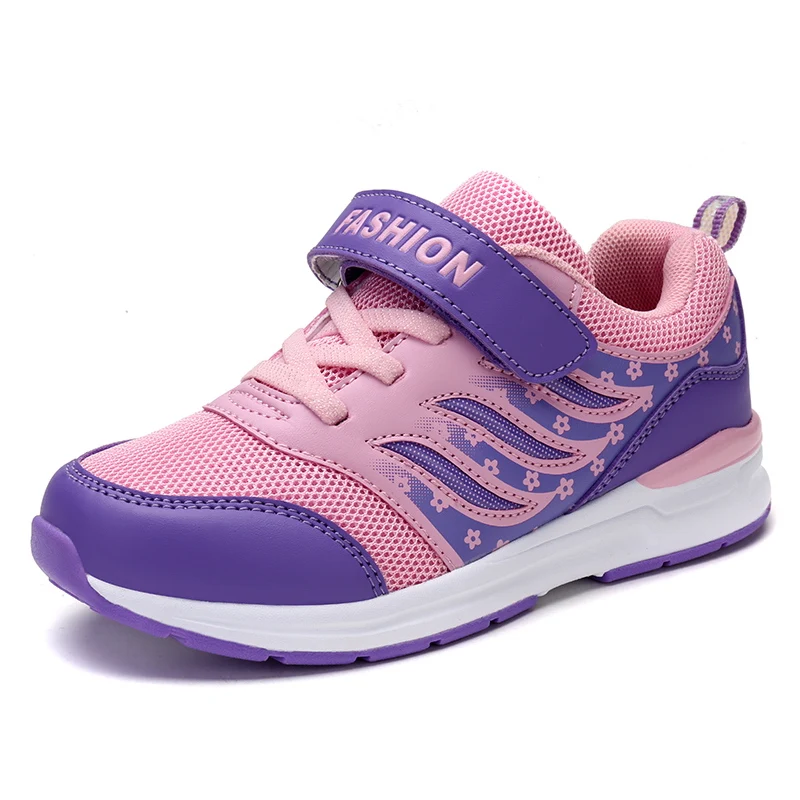 Autumn Hot Style Children Casual Shoes Breathable Mesh Sneakers Girls Flat Fashion Kids Sport Brand Trainer | Спорт и развлечения