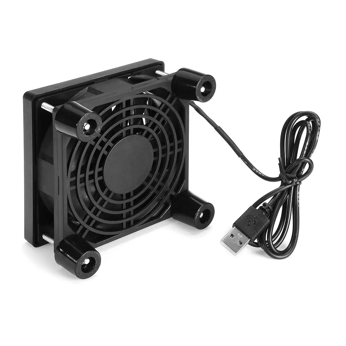 Охлаждающая стойка вентилятора для маршрутизатора сделай сам 9 см контроллер