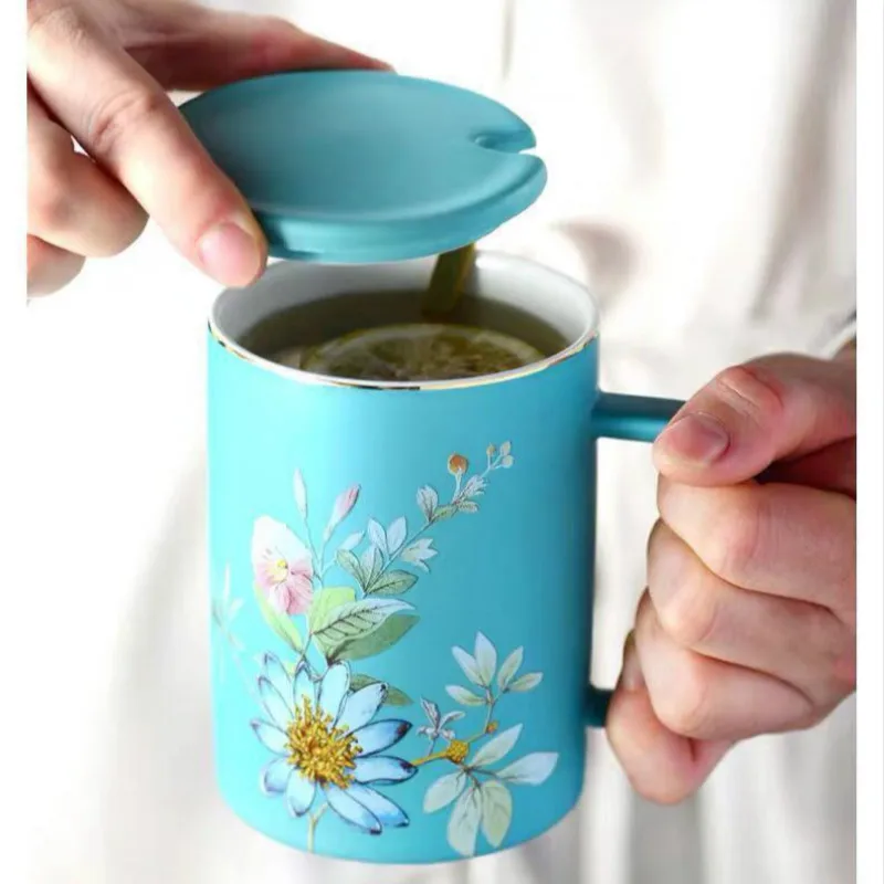 2020 креативная Персонализированная цветок Язык чашки Керамика Milk кафе кружка с