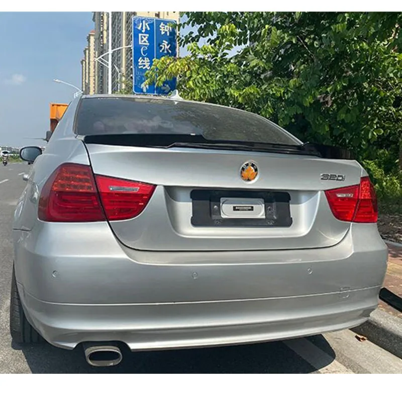CEYUSOT для BMW 3 серии E90 4 Двери Седан крыло спойлера 2005-2012 318i 320i 325i Автомобильный багажник спойлер задней крышки ABS плавников хвоста: Установите аксессуары CEYUSOT для BMW 3 серии E90 4 Двери Седан крыло спойлера 2005-2012 318i 320i 325i Автомобильный багажник спойлер задней крышки ABS плавников хвоста: Установите аксессуары