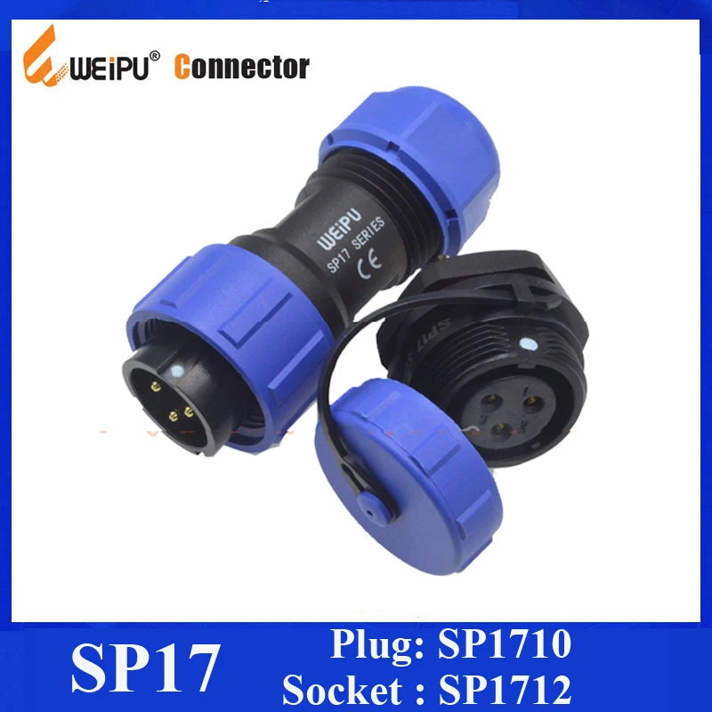 Оригинальные коннекторы Weipu SP17 2 3 4 5 7 9 10 контактов пластиковая штепсельная вилка +