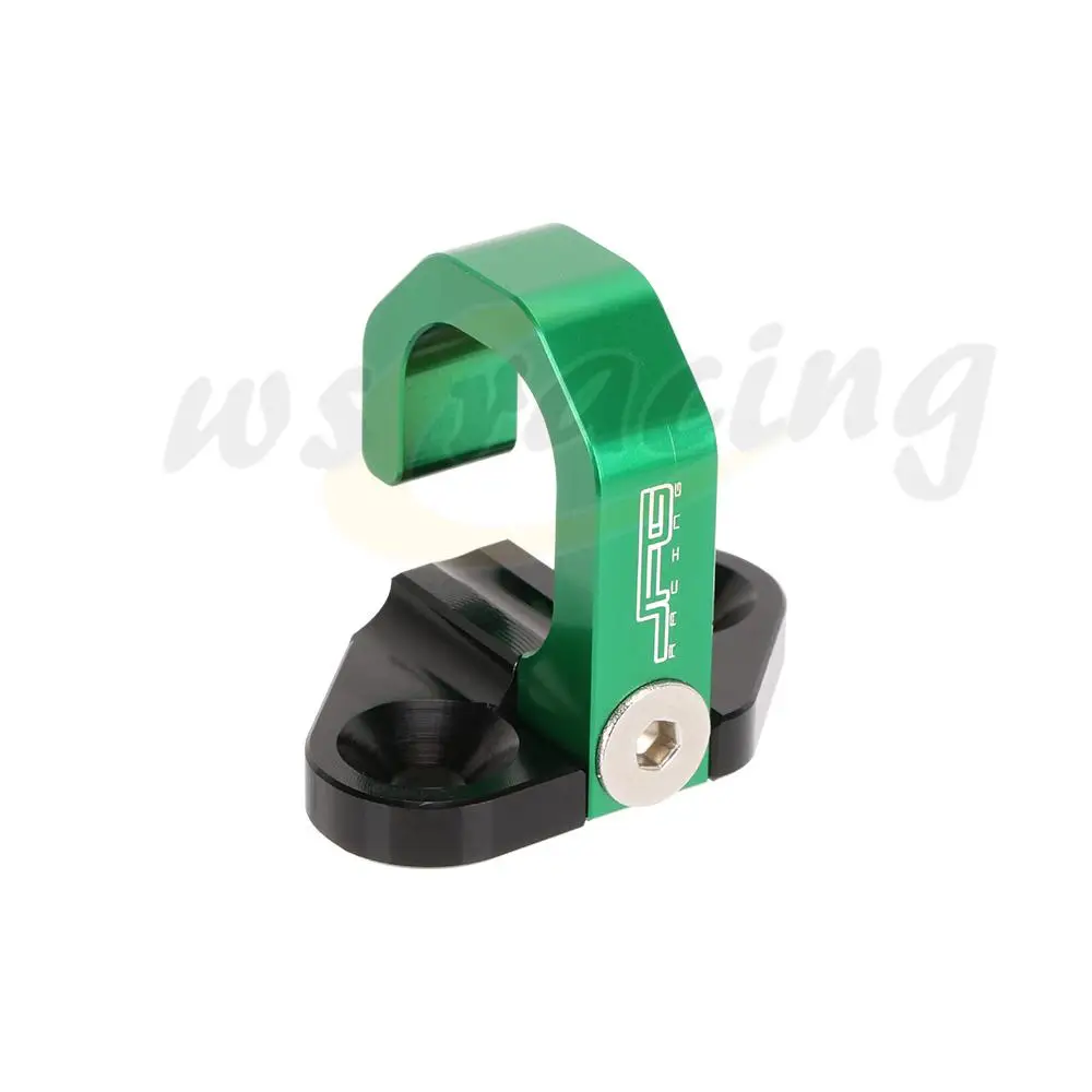 Задний тормозной шланг с ЧПУ зажим держатель направляющая для Kawasaki KX100 KX125 KX250 KLX250