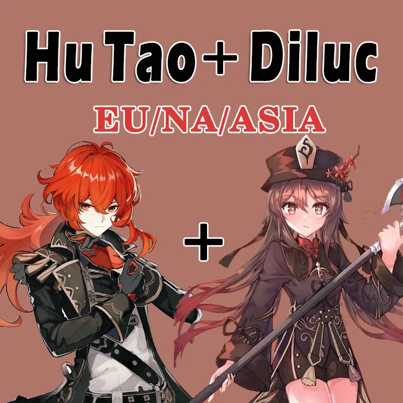 

Genshin Impact Dual 5star Account Venti+Diluc Hutao+Mona Genshin Impact Account EU/NA/ASIA Diluc Keqing Hutao Venti Qiqi Jeans