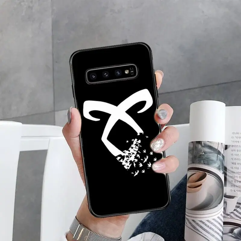 

Series Shadowhunters TV Phone Cases For Samsung Galaxy S7 S8 S9 S10 S10e S20 s21 s30 plus lite Ultra 5g