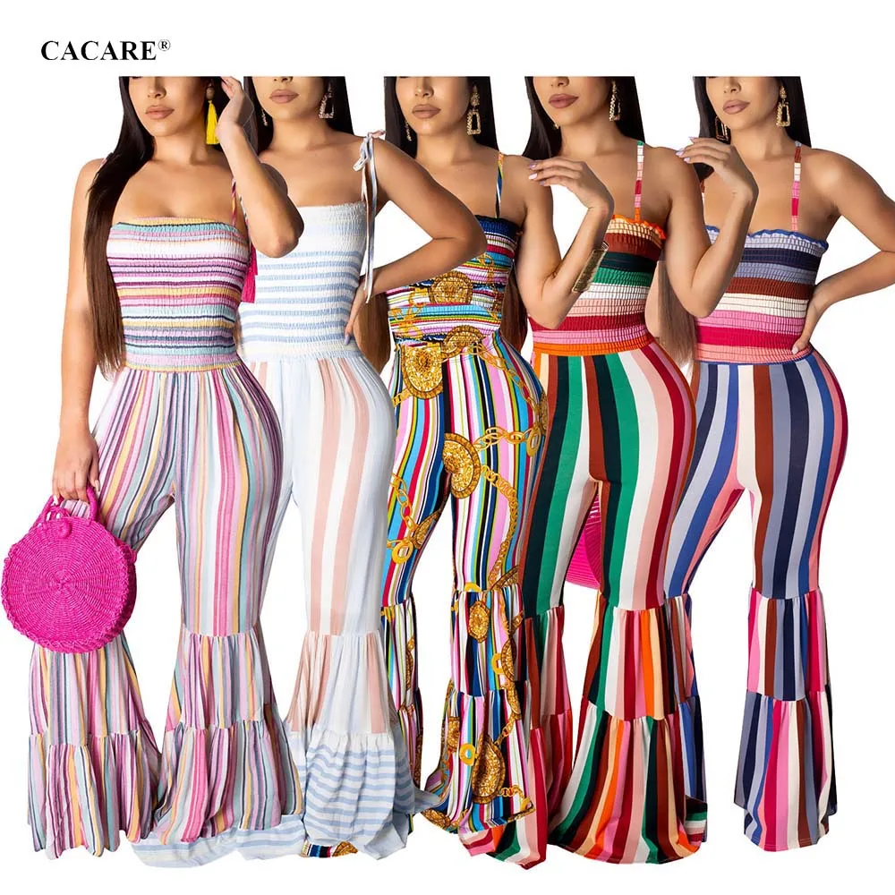 Комбинезоны и комбинезоны 2020 Женский Летний комбинезон пижама костюм пляжного