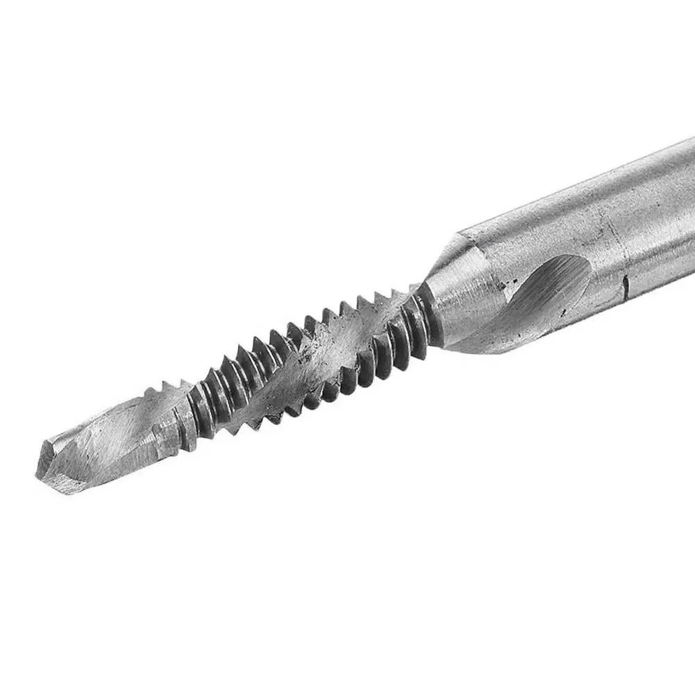 

Drill Tap Bit Set BSW Thread Spiral Screw HSS 4341 For Soft Metal Tapping Combination Drill Countersink Deburr Bit Hex Shank