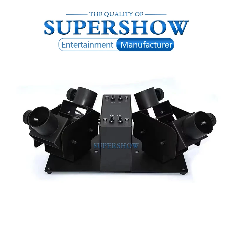 Новый стиль 100W 4 головки выстрел Бумага кроя электрическая машина для конфетти