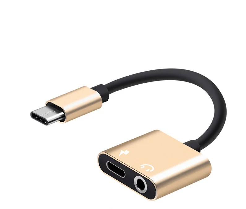 EHUNT 2 в 1 Зарядка+ аудио 3 5 мм разъем для Usb до 3 5 мм разъем Usb type C аудио разъем
